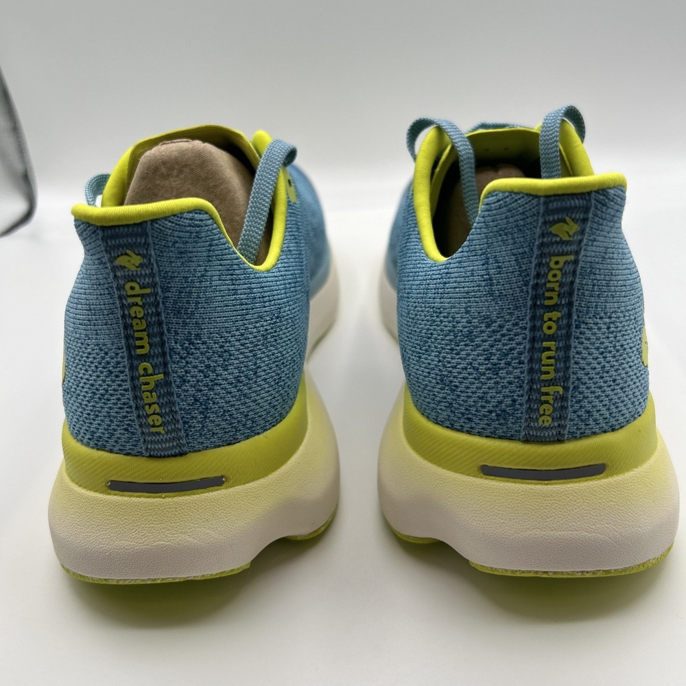 NEW Rabbit Dream Chaser Men's Blue Yellow Running Shoes, SZ: 9.5 M, (NIB) - Picture 4 of 16